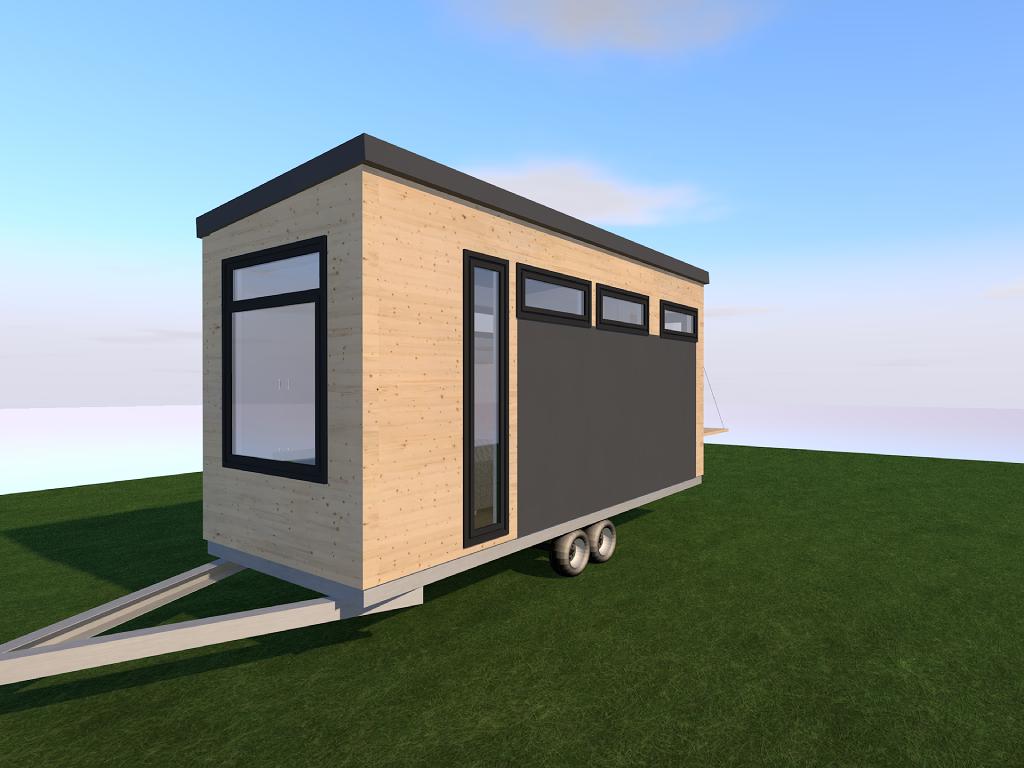 Tiny Haus Modern 1 - Tiny House Barat System