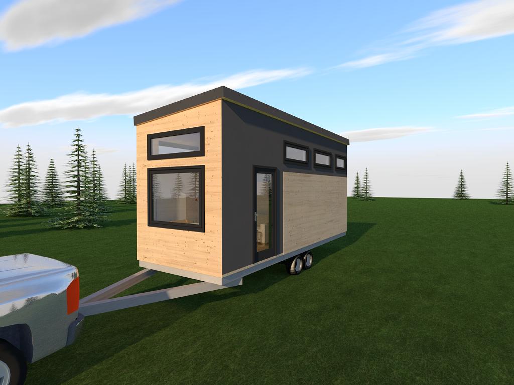 Tiny Haus Modern 1 - Tiny House Barat System